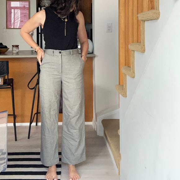 Grey Wilfred Free cropped pant - Picture 1 of 3